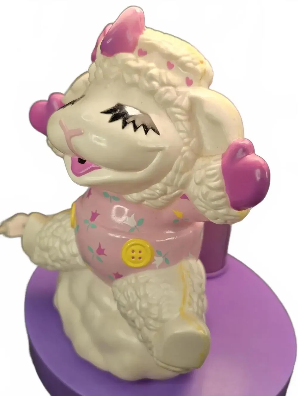 Vintage 1993 Lamb Chop Lamp Shari Lewis Enterprises Nursery Decor Retro